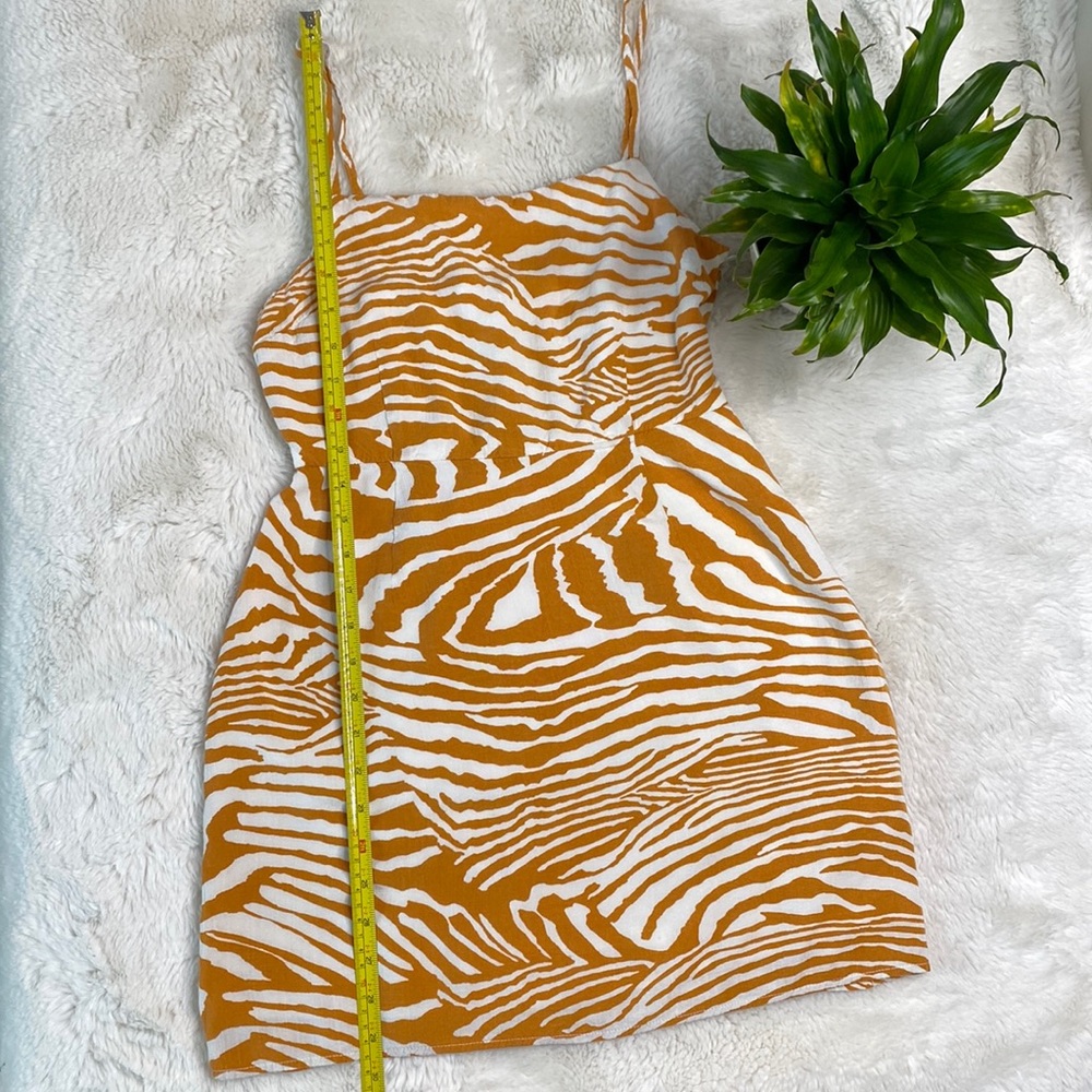 💛 Zebra Tie-Back Sundress - Picture 3 of 5
